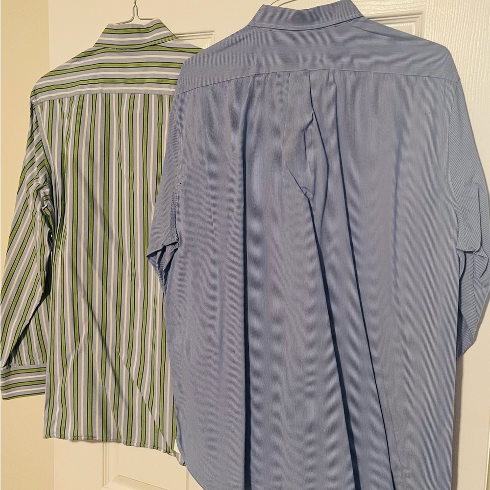 2 American Eagle Outfitter dress shirts …like new!